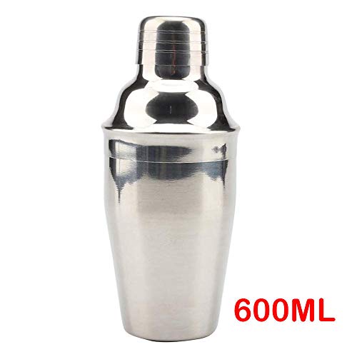 550/600 / 750Ml Coctelera De Martini Coctelera De Acero Inoxidable Wine Martini Boston Shaker Mezclador Para Bar Party Bartender Tools Bar Accesorios-España_600Ml