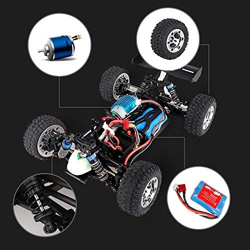 55km / H violento rápido de control remoto de coches de alta velocidad de campo a través de vehículos de juguete for adultos de coches RC Profesional regalo de carreras de coches Hermosa Dinámica de c