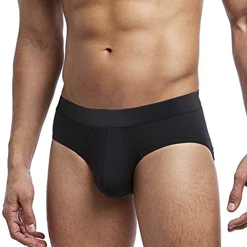 5Mayi Slips Calzoncillos para Hombre en Ropa Interior clásica Suave y cómoda de algodón elástico L