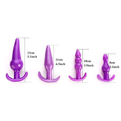 7 Modelos de Silicona Médica Púrpura Para Mujer