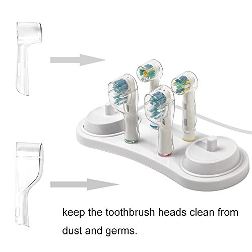 8 paquetes de fundas para cabezales de cepillo de dientes compatibles con cabezales eléctricos de cepillo de dientes Oral-B