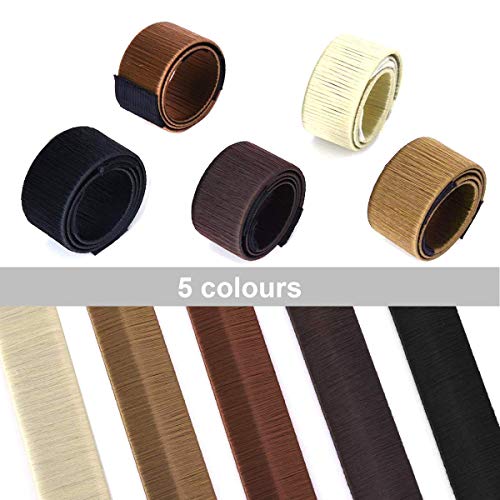 8 pcs Accesorios de Peinado, Herramientas Accesorios Hacedor Braid Cabello Trenzado Peinado Clip Herramientas para Diseño de Espuma para Niñas Mujeres con pelo DIY