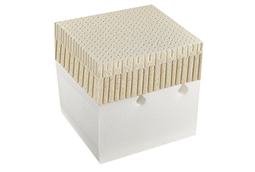 800 colchón de látex Yanis Talalay en varios tamaños, tela, Blanco, Euro Single (90x200cm)