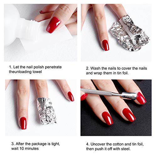 800 Piezas Almohadillas de Algodón de Limpieza de Uña, Sin Pelusas Toallitas para Uñas, Toallitas Libres de Pelusa, Toallas Quitaesmalte Uñas Algodon Celuloso Uñas