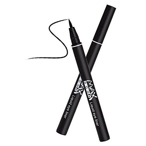 99AMZ A Prueba de agua Ultra-delgada de Maquillaje Delineador de ojos Delineador líquido de ojos Pluma lápiz Delineador de cosméticos de Larga Duración Súper forro Punta muy fina Eyeliner (Negro)