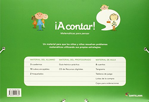¡A CONTAR ! MATEMATICAS PARA PENSAR 5 AÑOS - 9788468029382