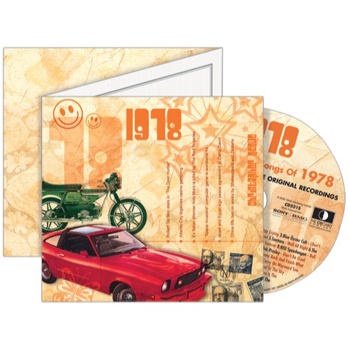 A TIME TO REMEMBER 1978 THE CLASSIC YEARS - TARJETA DE FELICITACIONES Y CD PARA TODAS LAS OCASIONES ESPECIALES