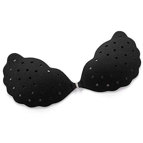 Abollria Sujetador Adhesivo Invisible Mujer,Sujetador Sin Tirantes Transpirable Empuje hacia Arriba Sujetadores Sin Espalda para Mujeres