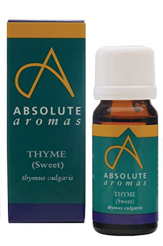 Absolute Aromas Aceite Esencial de Tomillo Dulce (ct Linalool) 10ml - Puro, natural, sin diluir y vegano