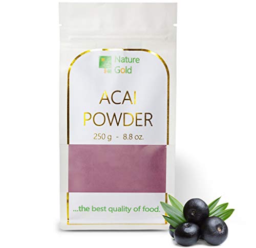 ACAI Polvo | Extracto de Bayas Crudas | 250g 8.8oz | 100% Natural & Sin Azúcar