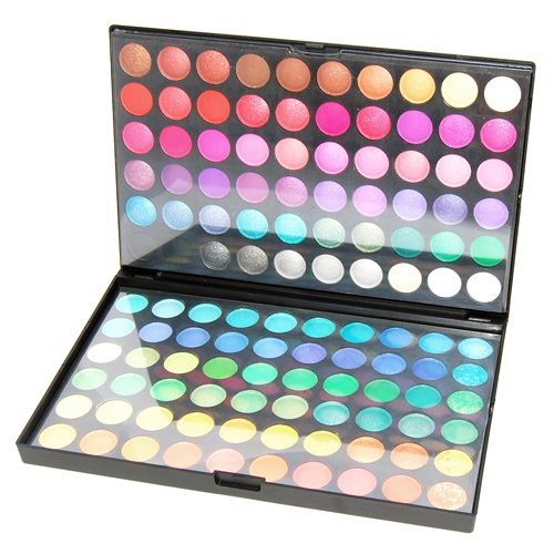 Accessotech 120 Colores Paleta De Sombras De Ojo Kit Maquillaje Set Maquillaje Profesional Caja