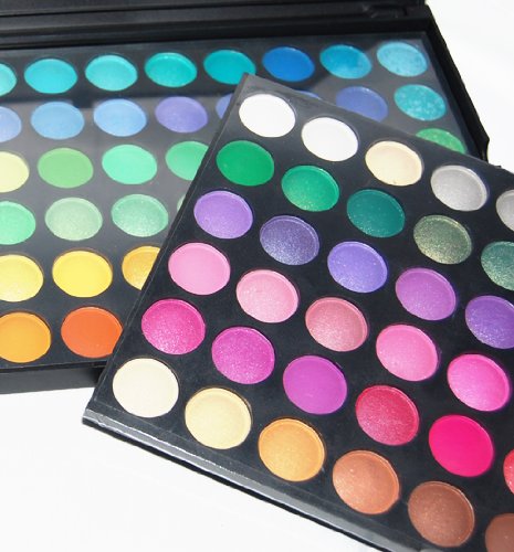 Accessotech 120 Colores Paleta De Sombras De Ojo Kit Maquillaje Set Maquillaje Profesional Caja