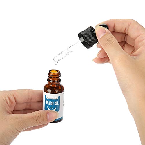 Aceite de afeitado de calidad, Nutrición facial para hombres Potenciador de bigotes, Suero para el cuidado de la barba - Suaviza, hidrata, regula la barba, promueve el crecimiento de la barba