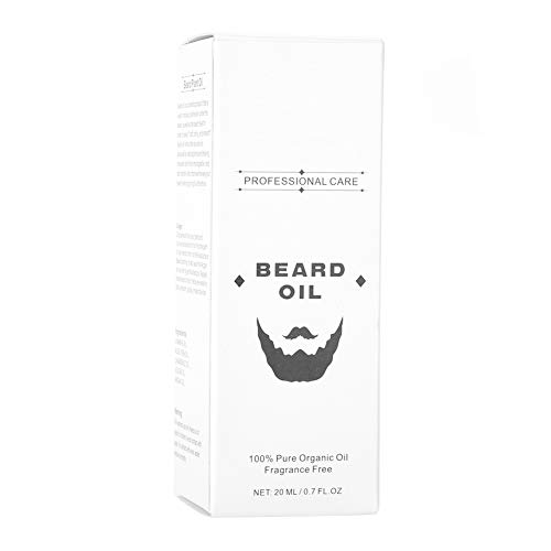 Aceite de afeitado de calidad, Nutrición facial para hombres Potenciador de bigotes, Suero para el cuidado de la barba - Suaviza, hidrata, regula la barba, promueve el crecimiento de la barba
