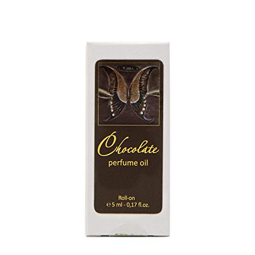 Aceite de perfume Chocolate para Mujeres 5 ml miniatura Roll-on, Fragancia Gourmet Dulce para ella de SERGIO NERO – Perfumería como MAQUILLAJE