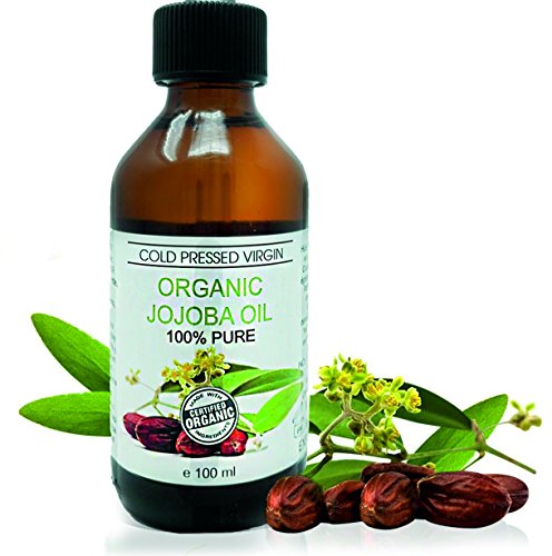 Aceite Ecológico Virgen de Jojoba 100 ml Prensado en Frío 100% Puro