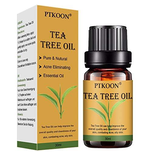 Aceite Esencial de Árbol,Tea Tree Essential Oil,Aceite esencial de árbol de té, para cara y Cuerpo masaje, El tratamiento para el acné, manchas y problemas de la piel
