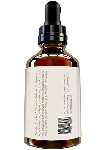 Aceite Puro de Argán para Cabello y Piel - Vegano, Cruelty-Free, Orgánico - Hecho a Mano y Prensado en Frío, 60ml