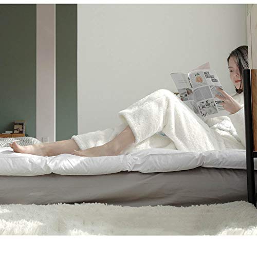 Acolchado Colchón, Suave Gruesas Alfombra De Colchón De Futón Japonés Dormir Tatami Suelo Colchón Topper Rodillo De La Cama Hotel Dorm-de Color Crema 150x200cm(59x79inch)