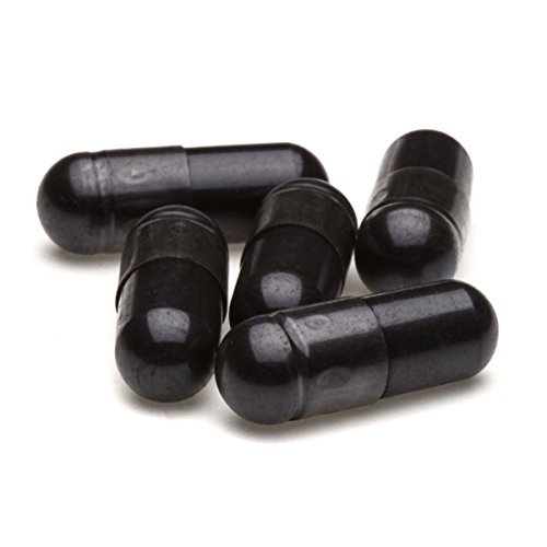 Activated Charcoal 300mg, 180 Coconut Charcoal Capsules. Digestion and Detox Support.