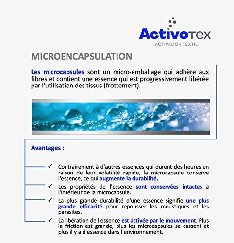 ActivoTex Spray Repelente de Mosquitos Natural | Antimosquitos de Larga duración contra picaduras para niños, Adultos, Perros. | Extracto Natural Citrodiol | Auyentador de Mosquitos Potente (80ml)
