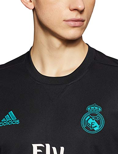adidas A JSY Camiseta 2ª Equipación Real Madrid 2017-2018, Hombre, Negro (Negro/Arraer), M