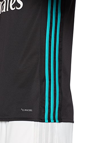 adidas A JSY Camiseta 2ª Equipación Real Madrid 2017-2018, Hombre, Negro (Negro/Arraer), M
