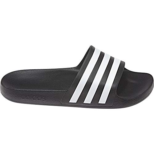 Adidas Adilette Aqua Zapatos de Playa y Piscina, Unisex Adulto, Negro (Ftwr White/Core Black), 40 1/2 EU