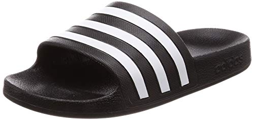 Adidas Adilette Aqua Zapatos de Playa y Piscina, Unisex Adulto, Negro (Ftwr White/Core Black), 40 1/2 EU