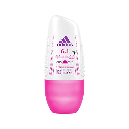 adidas Cool & Care 6 En 1 - Desodorante roll-on, 50 ml