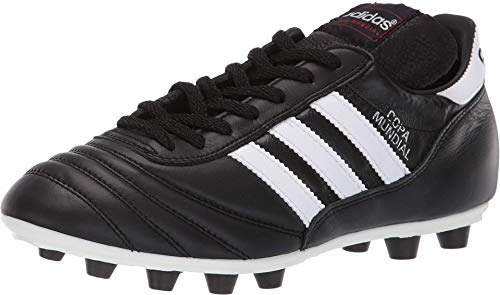adidas Copa Mundial - Zapatillas de deporte de cuero para hombre, color negro/blanco, talla 42