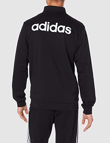 adidas E Lin TT FT Sudadera, Hombre, Black/White, S