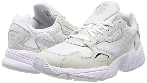 adidas Falcon, Zapatillas de Running para Mujer, Cloud White/Cloud White/Crystal White, 37 1/3 EU