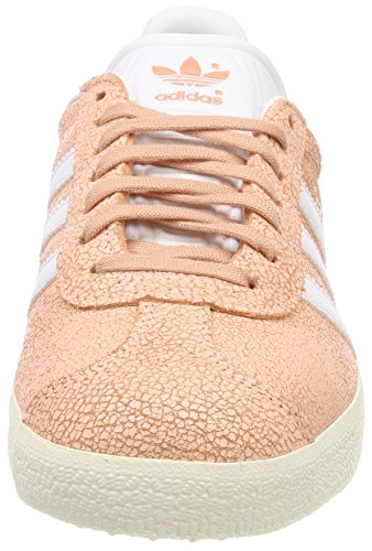 adidas Gazelle W, Zapatillas para Mujer, Naranja (Clear Orange/Footwear White/Off White 0), 36 2/3 EU