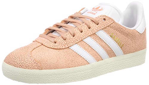 adidas Gazelle W, Zapatillas para Mujer, Naranja (Clear Orange/Footwear White/Off White 0), 36 2/3 EU