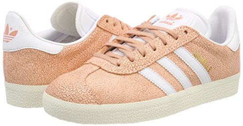 adidas Gazelle W, Zapatillas para Mujer, Naranja (Clear Orange/Footwear White/Off White 0), 36 2/3 EU