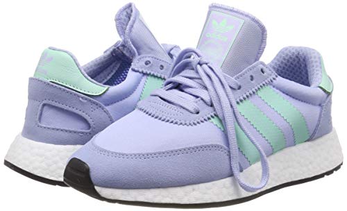 adidas I-5923 W, Zapatillas de Gimnasia para Mujer, 38 EU, Morado (Periwinkle/Clear Mint/Core Black)