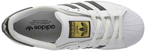 Adidas Originals Superstar, Zapatillas Deportivas Mens, Footwear White/Core Black/Footwear White, 42 EU