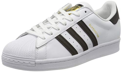 Adidas Originals Superstar, Zapatillas Deportivas Mens, Footwear White/Core Black/Footwear White, 42 EU