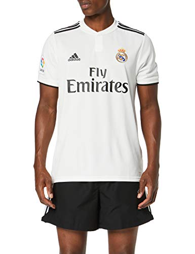 adidas Real Madrid H Camiseta, Hombre, Blanco (Core White/Black), M