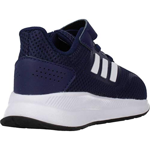 adidas Runfalcon I, Zapatillas de Gimnasio Unisex Niños, Azul Oscuro/Blanco Blanco/Negro Núcleo, 26.5 EU