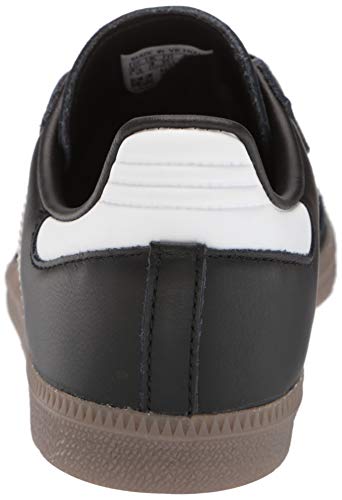 Adidas Samba zapatilla clásica de interior. Zapatilla de fútbol, negro (Negro/Blanco (Black/Running White)), 12 D(M) US