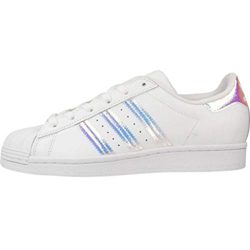 adidas Superstar, Sneaker Unisex-Child, Footwear White/Footwear White/Footwear White, 33 EU