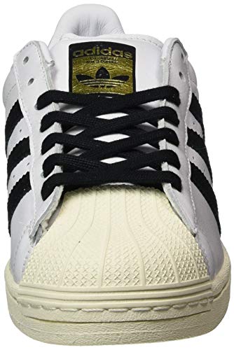 adidas Superstar, Zapatillas de Gimnasio para Hombre, FTWR White/Core Black/FTWR White, 44 EU