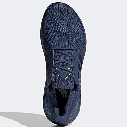 adidas Ultraboost 20 tenis para hombre, Azul (Índigo/tinta/Boost Azul Violeta Metálico), 44.5 EU