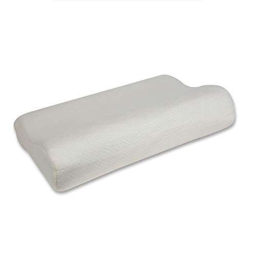 Adjustable Shredded Memory Foam Pillow for Back, Stomach, Side Sleeper - Bamboo Pillow for Sleeping & Neck Pain Relief, Washable Hypoallergenic Pillow With Cover - 51x30x10 Cm