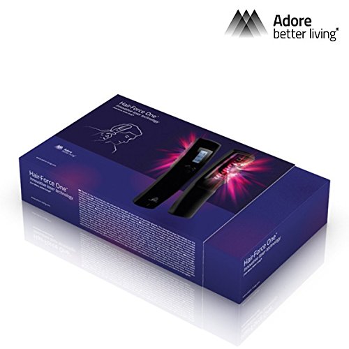Adore Better Living Hair-Force-One - Cepillo masajeador anticaida con laser