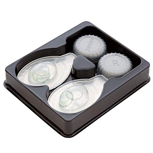 ADORE Lentes de contacto de color VERDE - DARE GREEN- Anillo mas oscuro - 90 Días - Sin Graduación + estuche incluido