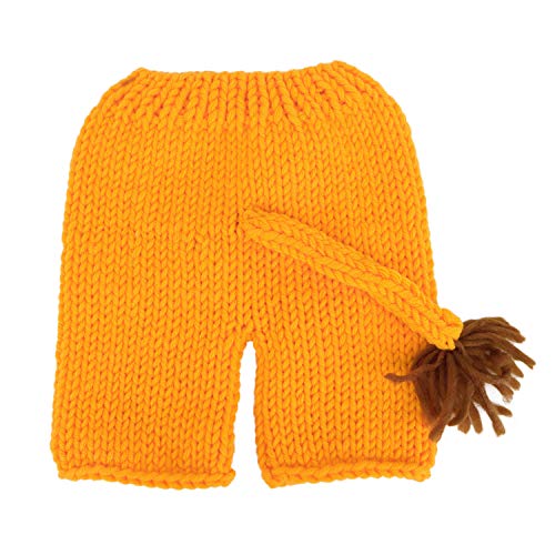 Adorel Atrezzo Fotografia per Bebé Recién Nacido León Amarillo