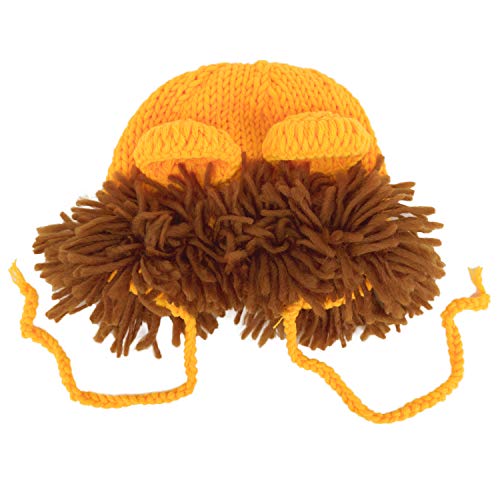 Adorel Atrezzo Fotografia per Bebé Recién Nacido León Amarillo